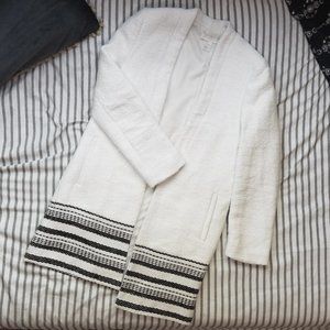 $50 🌸 Lapel-less Oversized Blazer / Coatigan